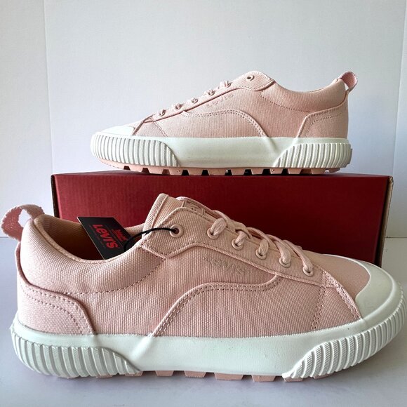 Levi's Sneakers Emma Rose, Pink Canvas, Size 9M New! - Picture 10 of 16